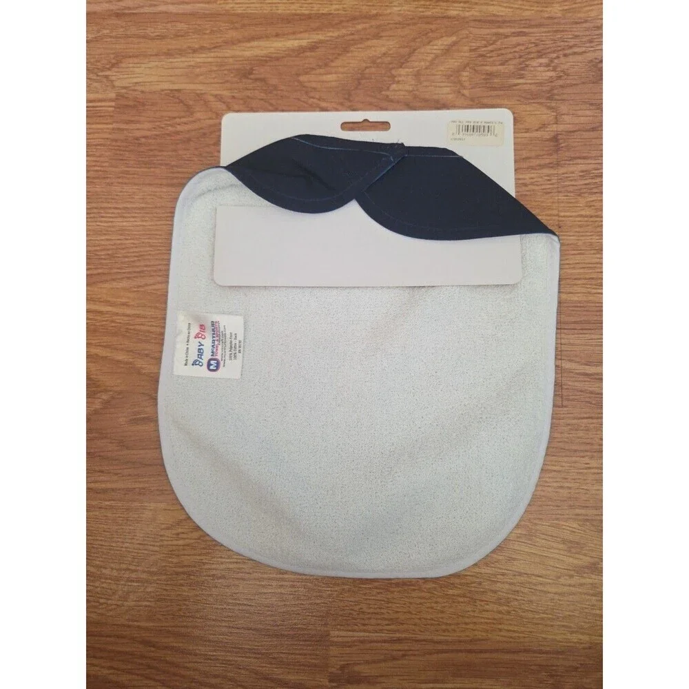 NBA Atlanta Hawks Baby Bib Basketball Navy NEW Machine Washable